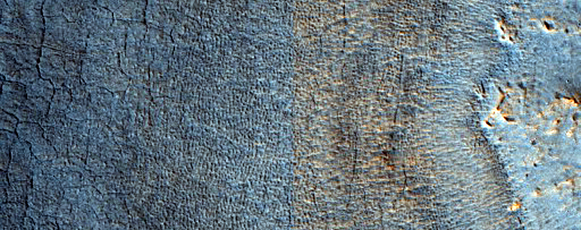 Craters in Far Western Utopia Planitia