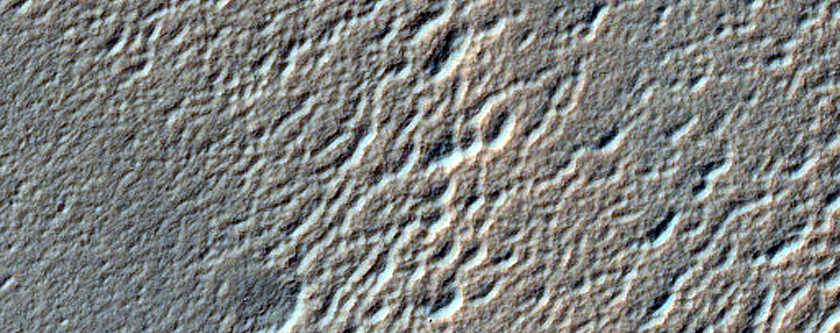Northwestern Hellas Planitia