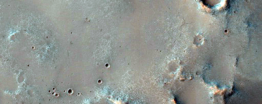 Terrain Northeast of Flaugergues Crater