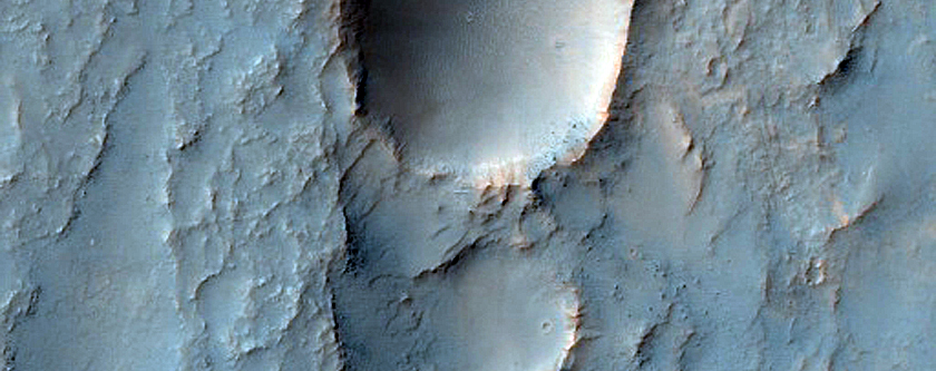 Inverted Channel Noachis Terra