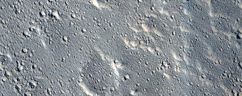 Candidate Recent Impact Site