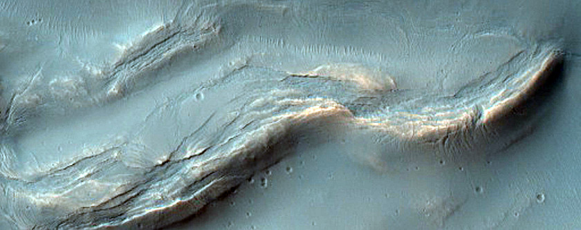 Monitoring Crater Floor Features in Terra Sabaea