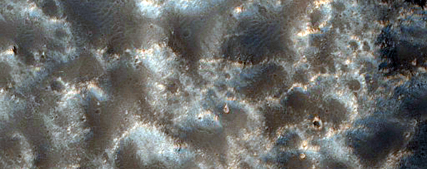 Terrain West of Hecates Tholus