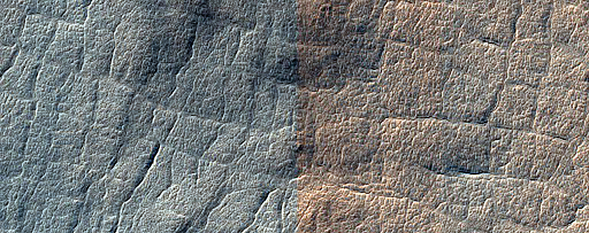 Area Repeatedly Monitored by Mariner 9