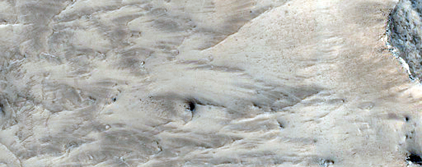 Ridges in Nilosyrtis Region