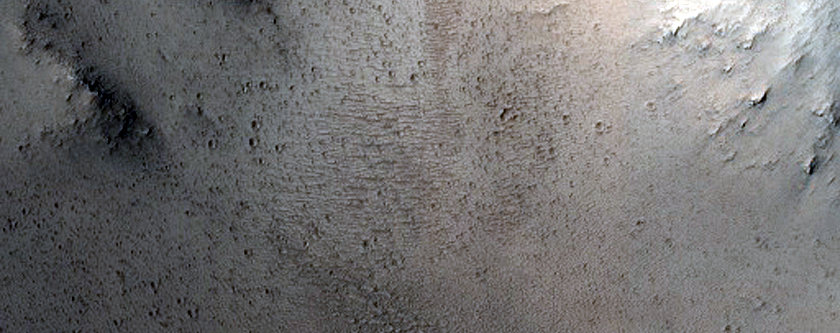 Central Uplift of Impact Crater
