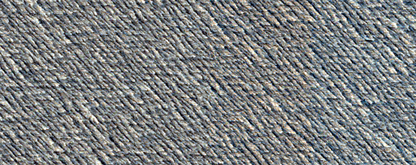 Candidate Recent Impact Site