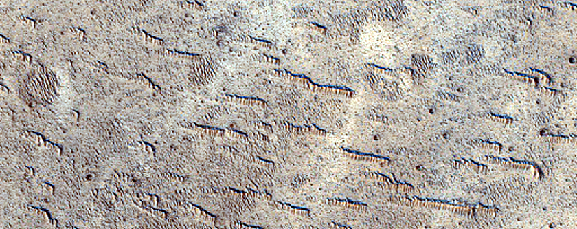 Terrain West of Mutch Crater