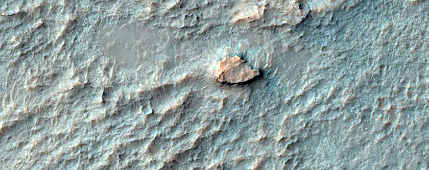 Inverted Channel in Noachis Terra