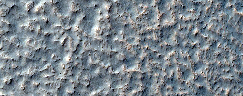 Layers in Northern Crater