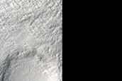 Landforms near Amenthes Fossae