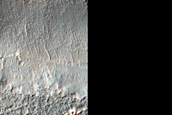 Layered Feature in Crater in Central Noachis Terra