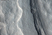 Fresh Gullied Crater in Northern Plains