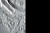 Faulted Concentric Crater Fill Northeast of Elysium Region
