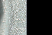 Hillslope Morphologies near Holden Crater