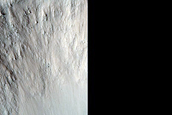 Crater with Steep Slopes