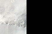 Offshoot Valley from Al-Qahira Vallis