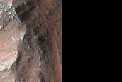 Ancient Crust Outcrops in Coprates Chasma