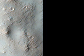 Channel near Huygens Crater