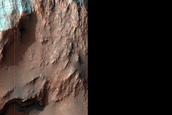 Well-Exposed Massif with Diverse Bedrock Exposures North of Hellas Region