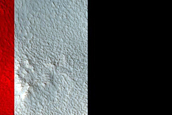 Start of Channels in Moreux Crater