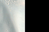 Crater off Northwestern Rim of Greeley Crater
