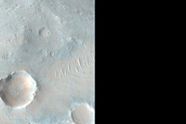 Pits and Ridges in Crater Floor