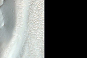 Hillslope Morphologies near Holden Crater