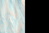 Monitor Slopes on Ridge in Coprates Chasma