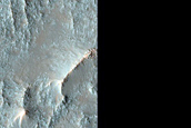 Mafic Mineral Exposures on Crater Floor in Antoniadi Crater