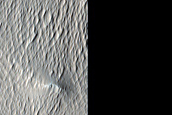 Partly Filled Impact Crater near Nicholson Crater