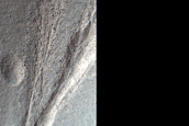 Monitor Slope Features in Tivat Crater
