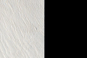Layers in Butte in Cassini Crater