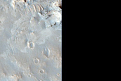 Layered Deposits North of Jiji Crater
