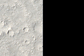 Candidate Recent Impact Site