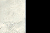 Hillslope Morphologies near Du Martheray Crater