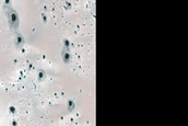 Dunes in Charlier Crater