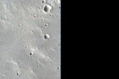 Wind Streak Monitoring Site Northwest of Uranius Tholus