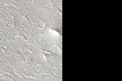 Fresh Small Crater West of Elysium Mons