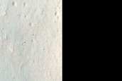 Dust Covered Glacier-Like Form