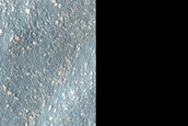 Stream Channels Emanating from Crater Fill