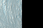 Exposure of Eroded Fan Deposits
