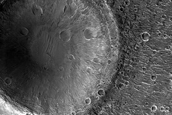 Exposed Crater Wall Units in Oxia Planum