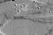 Olympus Mons Caldera Floor