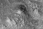 Terrain Northwest of Muller Crater