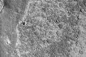 Mesas and Valleys in Meridiani Planum