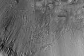 Crater Wall Gully