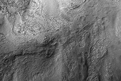 Gullies  on Wall of Galle Crater