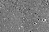 Terrain Sample in Elysium Planitia