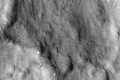 Monitoring Dust Chocked Area Off Flank of Apollinaris Patera